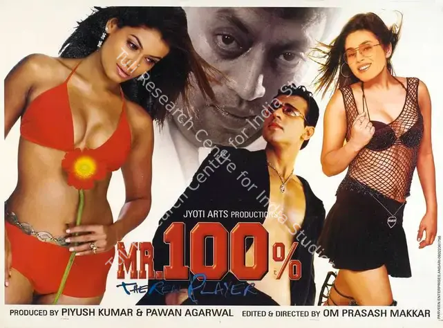 Agarwal, Pawan (Producer), Mr 100 Percent, 2006 | Full Sheet Poster | CinemaEducation | 00770189