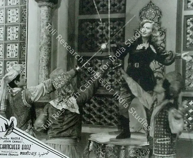 Engineer, Noshir (Producer), Shamsheer Baaz, 1953 | Lobby Card | CinemaEducation | 00827318
