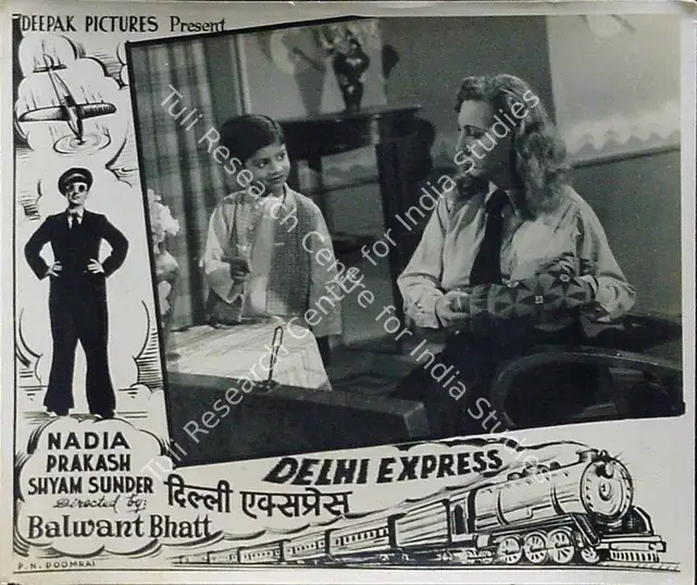 Bhatt, Balwant (Director), Delhi Express, 1949 | Lobby Card | CinemaEducation | 00811441