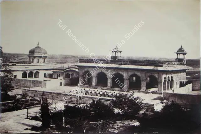 Murray, Dr. John (Photographer). Interior view of Agra Fort. Albumen print, 1858 | Antiquarian Photograph | Photography | 00115964