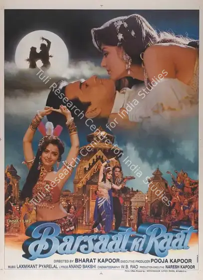 Kapoor, Pooja (Producer), Barsaat Ki Raat, 1998 | Full Sheet Poster | CinemaEducation | 00768420