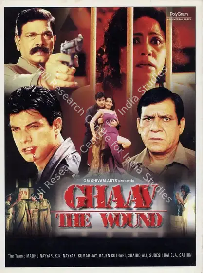 Jay, Kumar (Director), Ghaav The Wound, 2002 | Song-Synopsis Booklet | CinemaEducation | 00781414