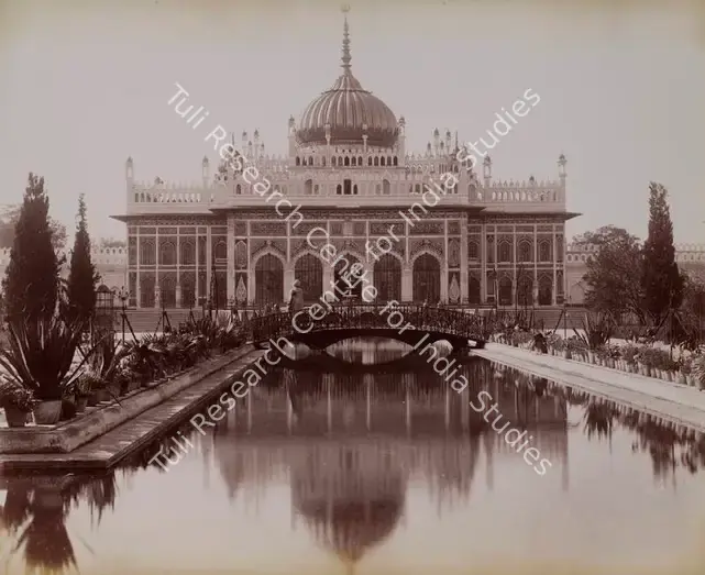 Bourne, Samuel (Photographer). The Hoseinabad Emambura. Lucknow - From the album 'India Ceylon and Egypt 1901-1902'. Albumen Print pasted on mount, c.1865-1866 | Antiquarian Photograph | Photography | 00115487