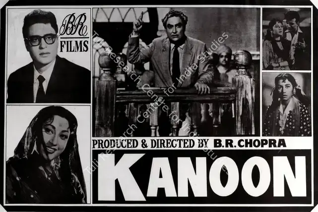 Chopra, B.R. (Producer), Kanoon, 1960 | Half Sheet Poster | CinemaEducation | 00763981