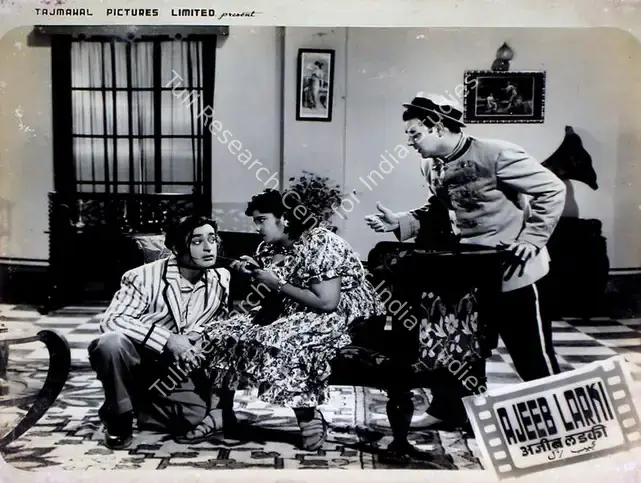 Hassan, S.I. (Producer), Ajeeb Larki, 1952 | Lobby Card | CinemaEducation | 00829475