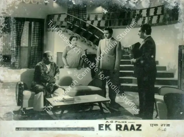 Nadiadwala, A.A. (Producer), Ek Raaz, 1963 | Lobby Card | CinemaEducation | 00816284