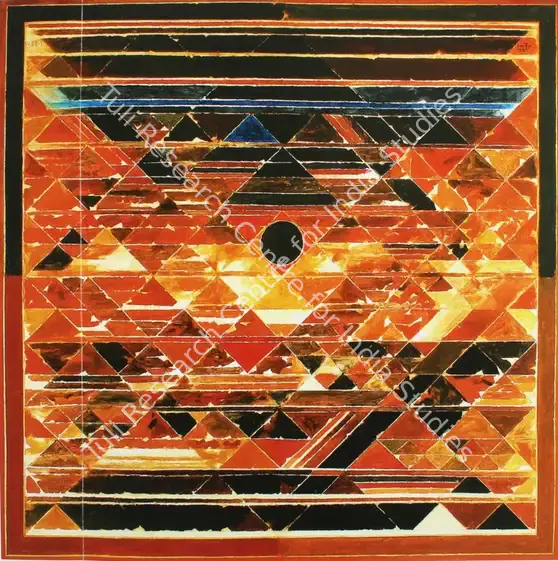 Raza, S.H. (Artist). Bhoomi. Acrylic on canvas, n.d. | Painting | FineArts | 00599180