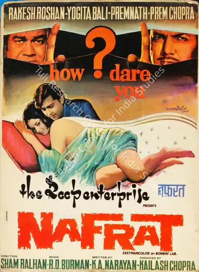 Chopra, Kailash (Producer), Nafrat, 1973 | Song-Synopsis Booklet | CinemaEducation | 00779198
