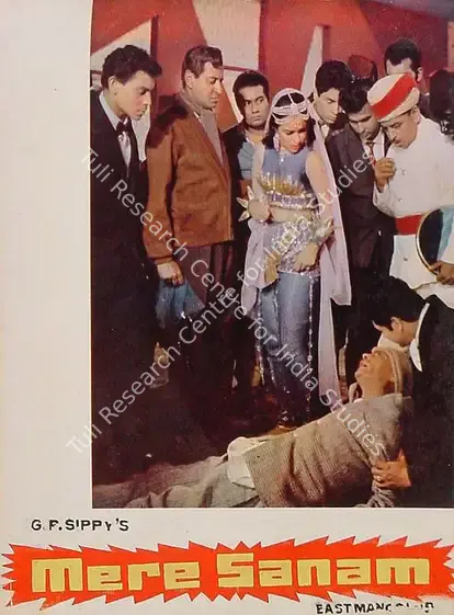Vaikunth, K. (Cinematographer), Mere Sanam, 1965 | Lobby Card | CinemaEducation | 00820311