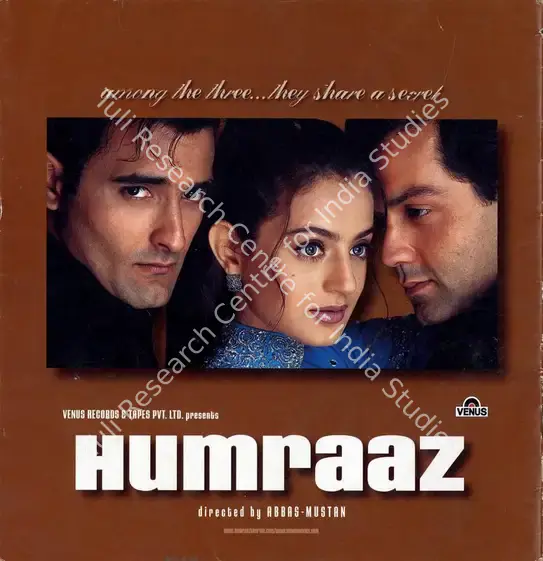 Jain, Ganesh (Producer), Humraaz, 2002 | Song-Synopsis Booklet | CinemaEducation | 00781431