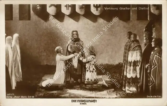 Wagner, Fritz Arno (Producer), Die Nibelungen: Kriemhild's Revenge, 1924 | Postcard | CinemaEducation | 00795519