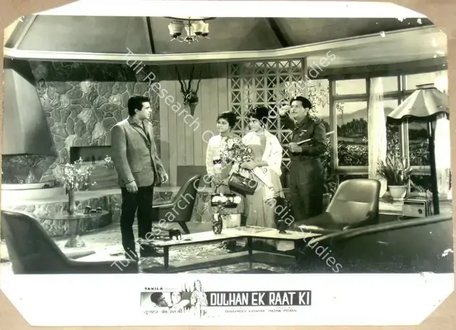 Malone, Rajendra (Cinematographer), Dulhan Ek Raat Ki, 1966 | Lobby Card | CinemaEducation | 00812075
