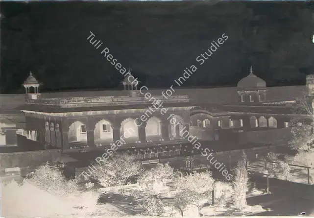 Murray, Dr. John (Photographer). Interior view of Agra Fort. Wax paper Negative, 1858 | Antiquarian Photograph | Photography | 00115965
