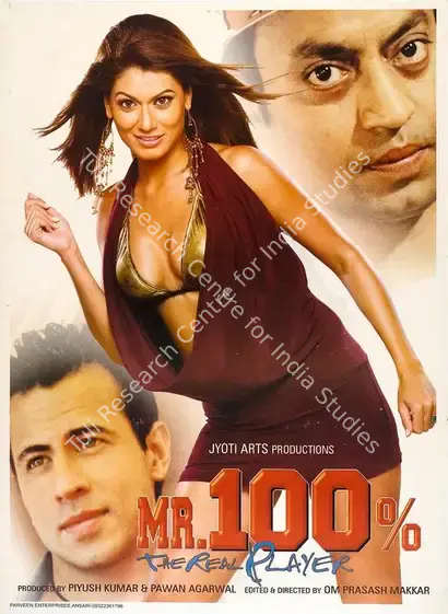 Agarwal, Pawan (Producer), Mr 100 Percent, 2006 | Full Sheet Poster | CinemaEducation | 00770190