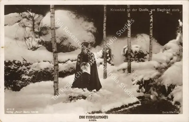 Wagner, Fritz Arno (Producer), Die Nibelungen: Kriemhild's Revenge, 1924 | Postcard | CinemaEducation | 00795493