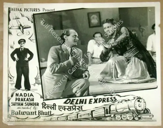 Bhatt, Balwant (Director), Delhi Express, 1949 | Lobby Card | CinemaEducation | 00811429
