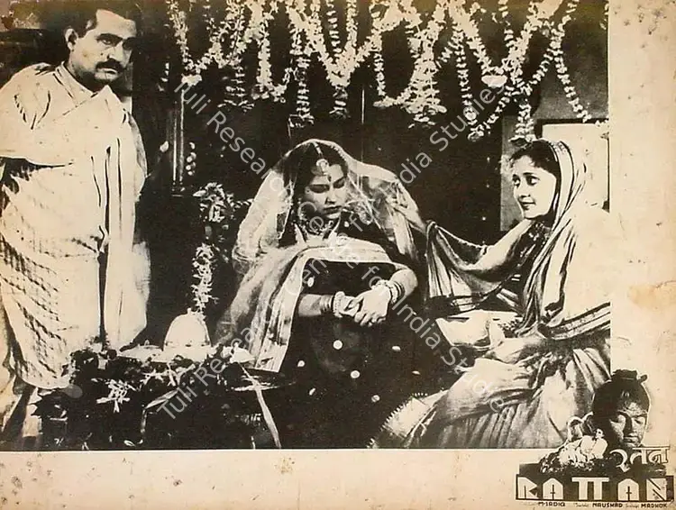 Divecha, Dwarka (Cinematographer), Rattan, 1944 | Lobby Card | CinemaEducation | 00826032