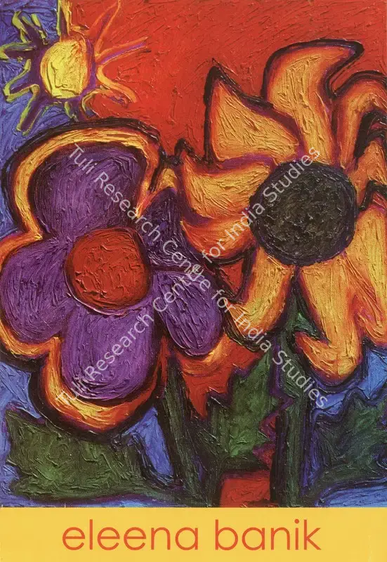 Banik, Eleena (Artist). Exhibition of Paintings. Kolkata, 2004 | Solo Exhibition Invitation | FineArts | 00859974