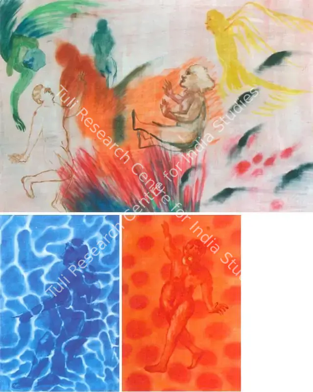 Shahzada, Laila (Artist). Rhythm. Oil on canvas, n.d. | Painting  | 00877865