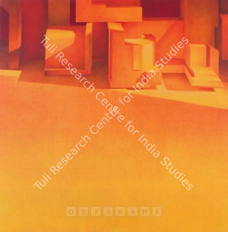 Joshi, Anant (Artist). Long Happy Hours Thereby Hapiness. Acrylic on canvas, 2005 | Painting | FineArts | 00577058