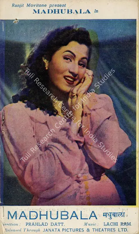 Dutt, Prahlad (Director), Madhubala, 1950 | Song-Synopsis Booklet | CinemaEducation | 00781485