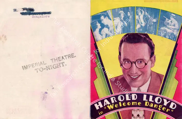 St. Clair, Malcolm (Director), Welcome Danger, 1929 | Handbill | CinemaEducation | 00761078