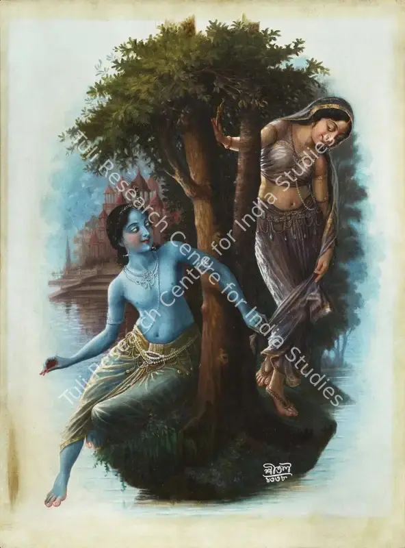 Bandyopadhyay, Sital Chandra (Artist). Untitled. Oil on canvas, 1931 | Painting | EconomicsArt | 00870981