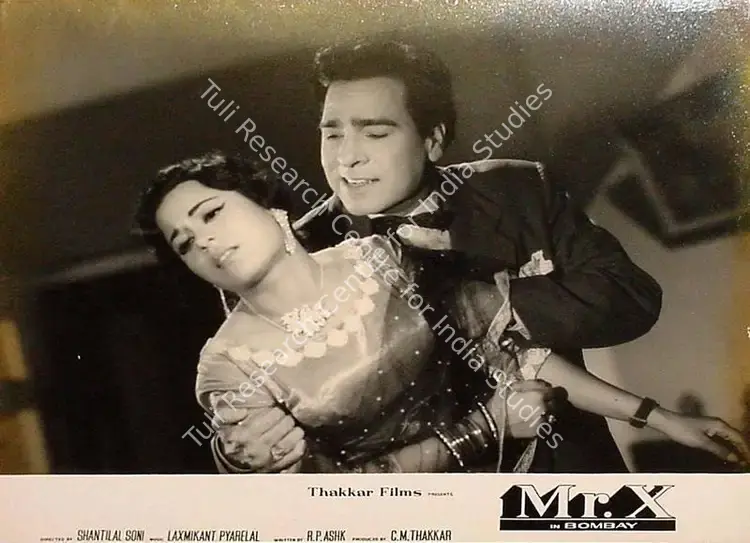 Thakkar, C.M. (Producer), Mr X In Bombay, 1964 | Lobby Card | CinemaEducation | 00820572