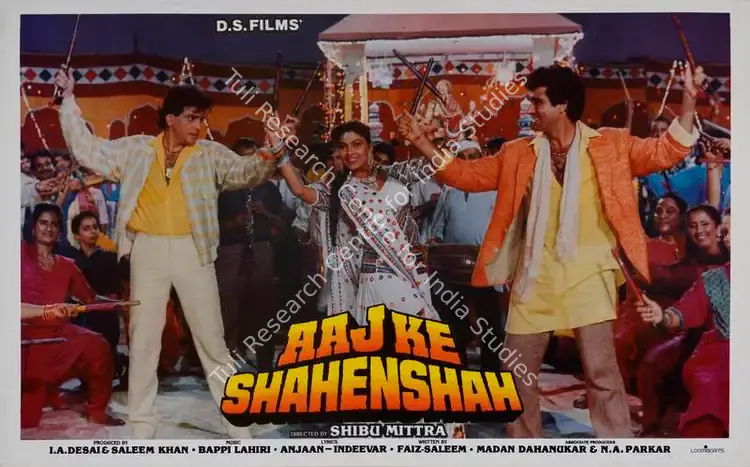 Desai, I.A. (Producer), Aaj Ke Shahenshah, 1990 | Lobby Card | CinemaEducation | 00782154