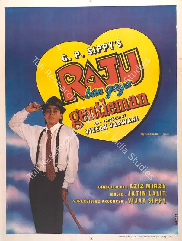 Sippy, G.P. (Producer), Raju Ban Gaya Gentlemen, 1992 | Full Sheet Poster | CinemaEducation | 00767789
