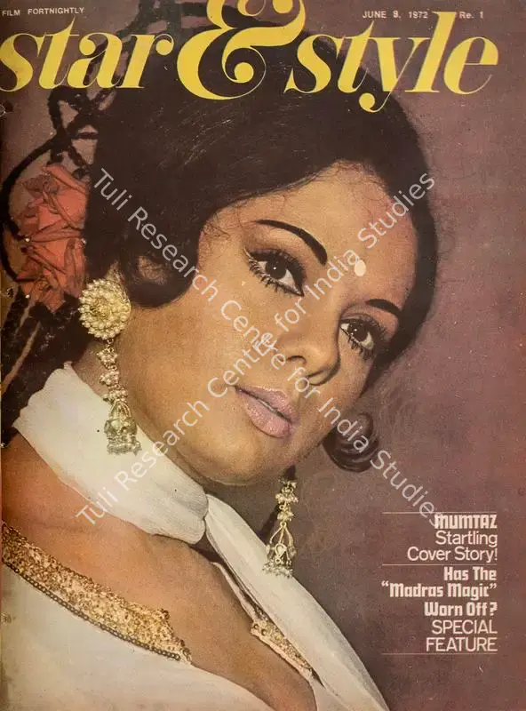 Ewing, Gulshan (Editor). Star & Style - A Film Fortnightly. 21(12). Bombay: J.C. Jain, 9 June 1972 | Magazine | CinemaEducation | 00808532