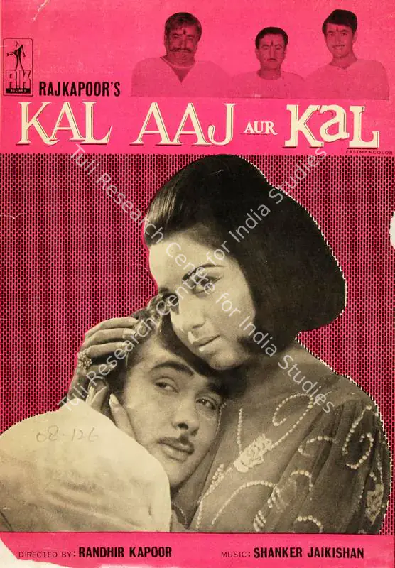 Kapoor, Raj (Producer), Kal Aaj Aur Kal, 1971 | Song-Synopsis Booklet