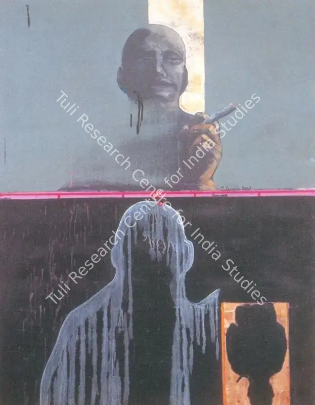 Jani, Jehangir (Artist). Untitled. Oil on canvas, 2000 | Painting | FineArts | 00374495