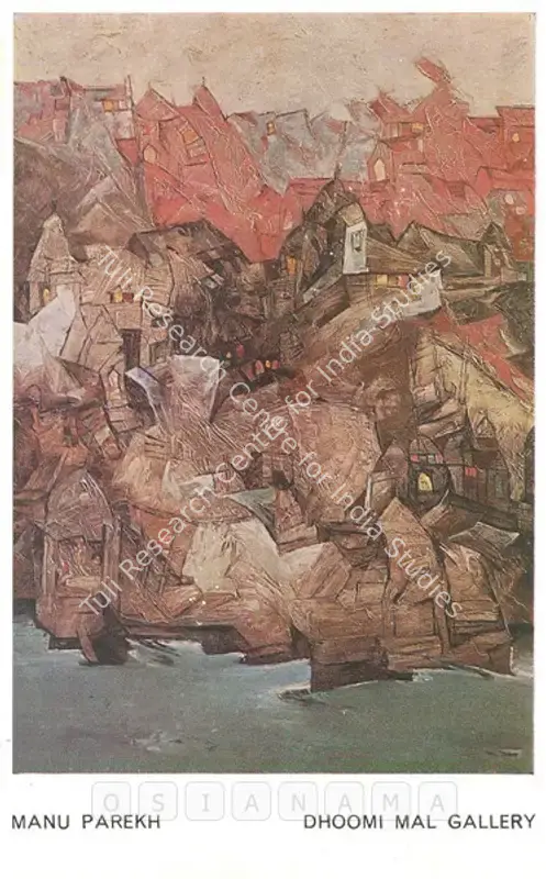 Parekh, Manu (Artist). Manu Parekh. New Delhi: Dhoomimal Gallery, 1988 | Solo Exhibition Catalogue  | 00875867