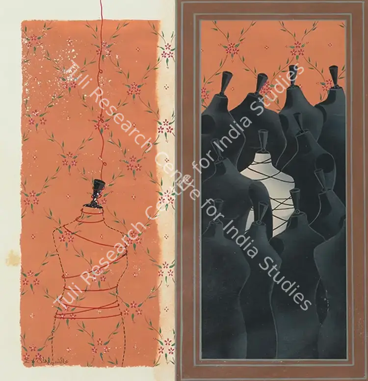 Durrani, Ayesha (Artist). Collective Energy. Gouache on paper, 2006 | Painting | FineArts | 00642691