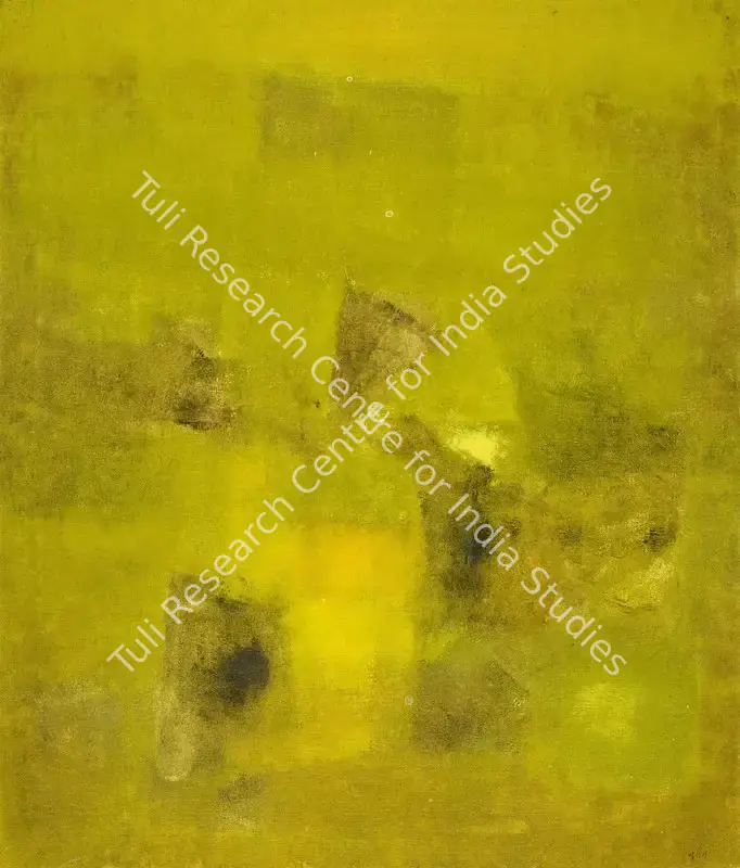 Nath, Nareen (Artist). Untitled. Oil on canvas, 1973 | Painting  | 00867775