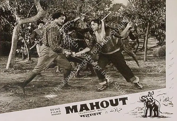 Thirumugam, M.A. (Director), Mahout, 1961 | Lobby Card | CinemaEducation | 00819778