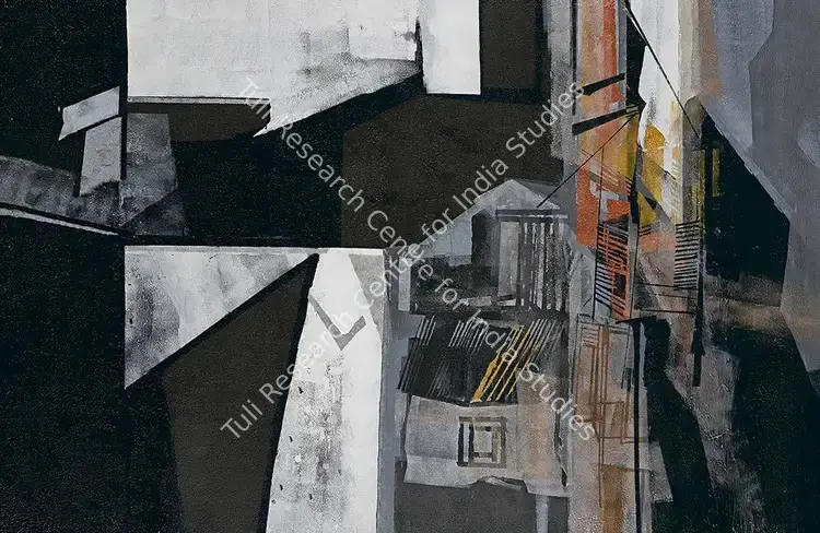 Das, Samit (Artist). Untitled. Acrylic on canvas, 2006-2007 | Painting | FineArts | 00547283