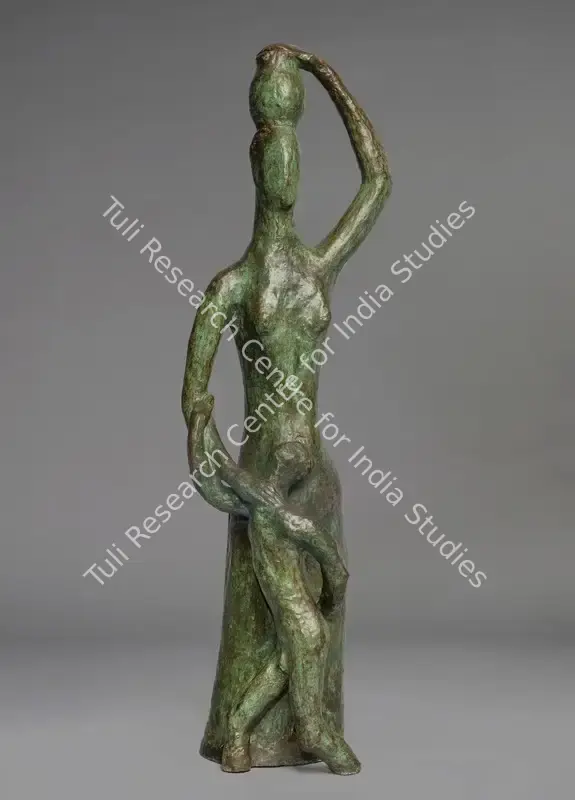 Dasgupta, Prodosh (Artist). Tree and Twig. Bronze, 1951 | Sculpture | FineArts | 00416507