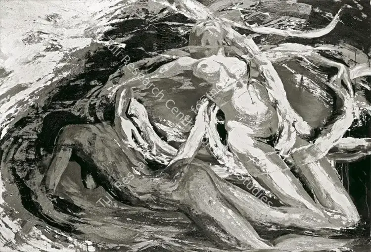 Agarwal, Anu (Artist). Gaia. Acrylic on canvas, 2009 | Painting | FineArts | 00642671