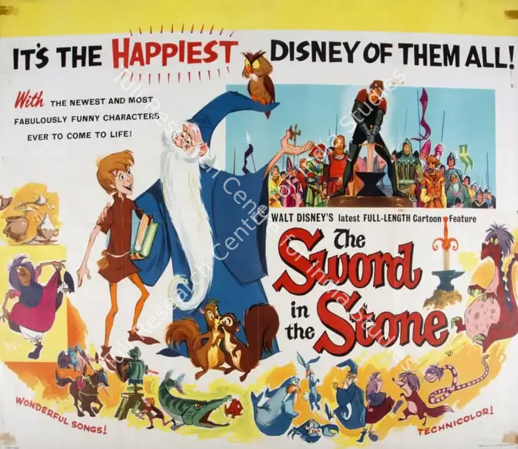 Disney, Walt (Producer), The Sword in the Stone, 1963 | Poster | CinemaEducation | 00789650