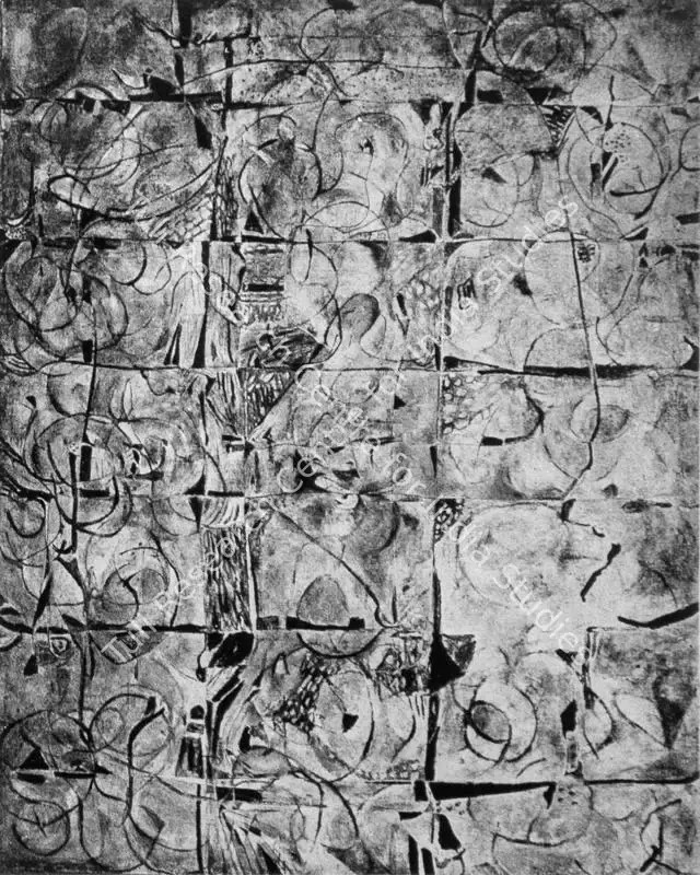 Khanna, Balraj (Artist). Meeting of Clouds and Foliage. Oil, 1966 | Lalit Kala Contemporary, 1968 | Painting | FineArts | 00535041