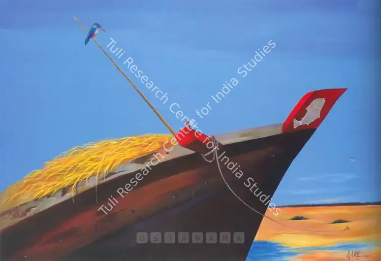 Sutar, Sudhanshu (Artist). Untitled. Acrylic on canvas, 2005 | Painting | FineArts | 00576145