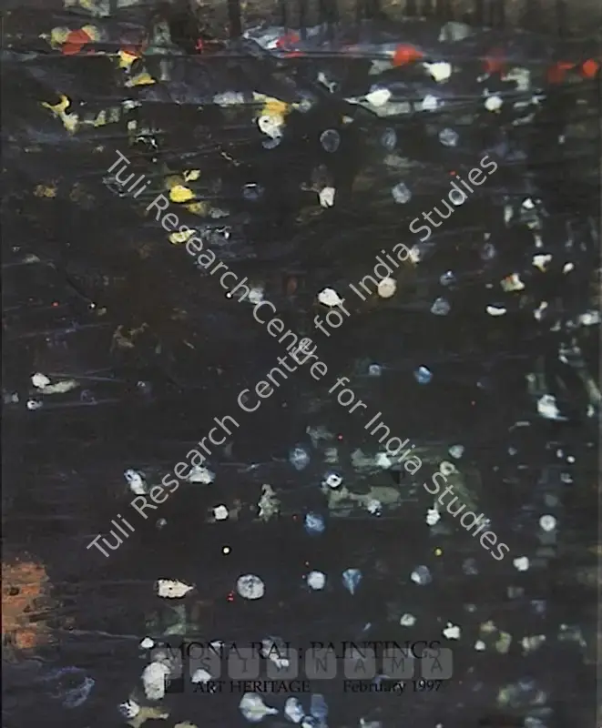 Rai, Mona (Artist). Mona Rai - Paintings. New Delhi: Art Heritage, 1997 | Solo Exhibition Catalogue  | 00875923
