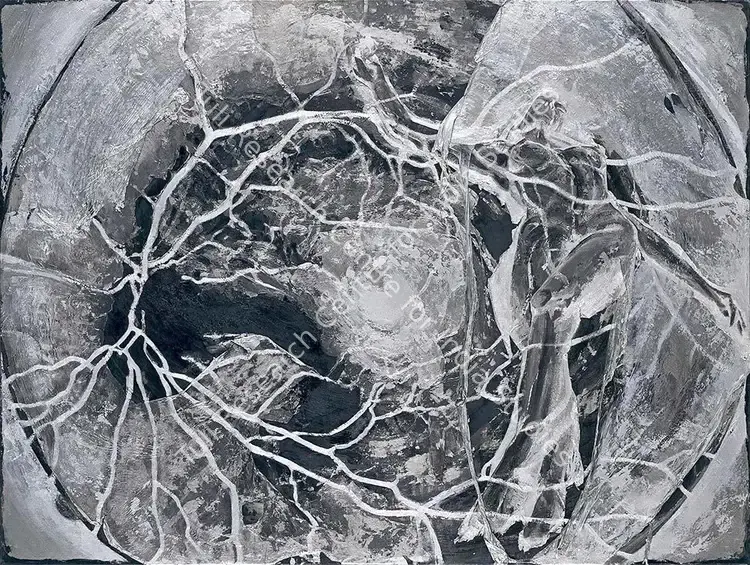 Agarwal, Anu (Artist). Euryphaessa - Blood & Water. Acrylic on canvas, 2009 | Painting | FineArts | 00547300
