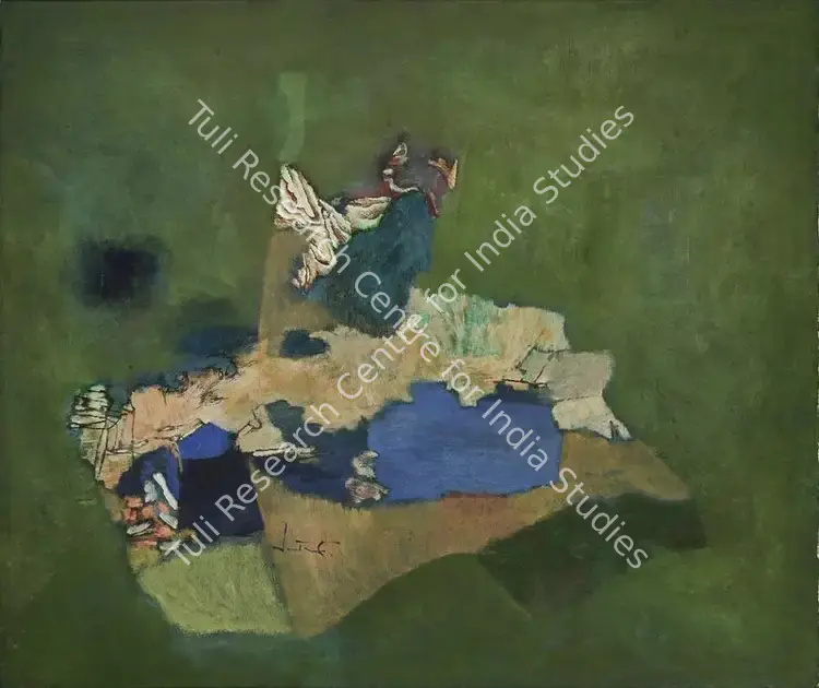 Santhanaraj, A.P. (Artist). The Little Round. Oil on canvas, 1987 | Painting | FineArts | 00416322