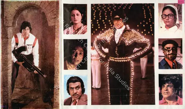 Nadiadwala, H.A. (Producer), Yaarana, 1981 | Song Synopsis Booklet | CinemaEducation | 00762377