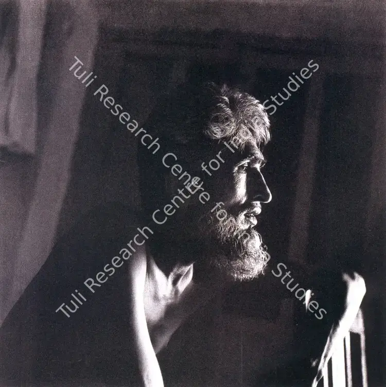 Bartholomew, Richard (Artist). MF Husain, Old Delhi. Silver gelatin paper with selenium toning, Edition 10/10, c.1958 | Graphic Art | FineArts | 00756618