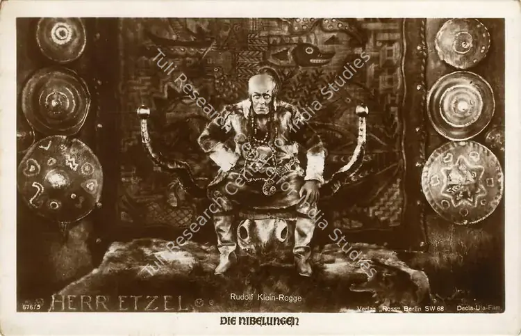 Wagner, Fritz Arno (Producer), Die Nibelungen: Kriemhild's Revenge, 1924 | Postcard | CinemaEducation | 00795496