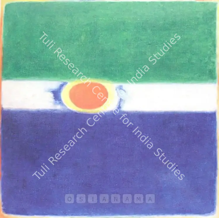 Patel, Homi (Artist). Untitled. Oil on canvas, 1969 | Painting  | 00878243